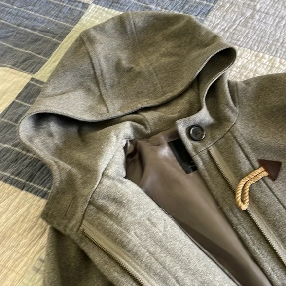 J.Crew ~ Wool Winter Coat with Toggles - Picture 8 of 12